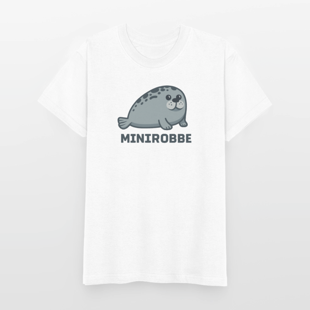 T-Shirt Minirobbe - Weiß