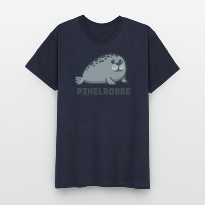 T-Shirt Pixelrobbe - Navy