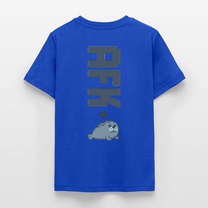 AFK Robbe T-Shirt - Royalblau