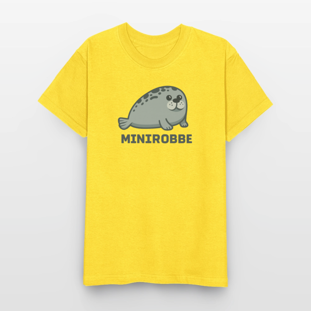 T-Shirt Minirobbe - Gelb
